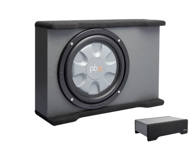 (10" Single 4-Ohm) Ancho: 5.6” y Largo: 17.8” del cajón • 275 Watt RMS / 550 Watts Max